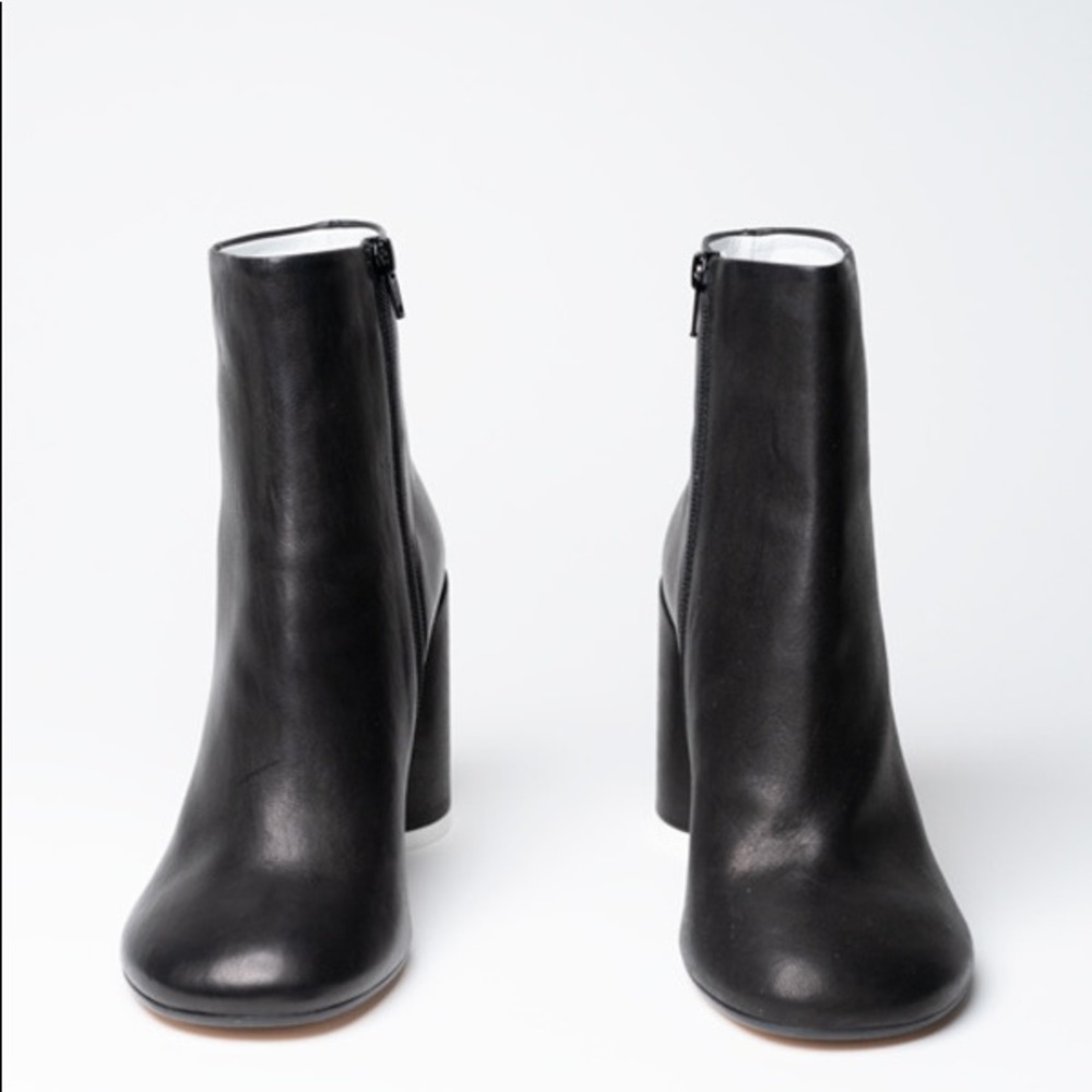 COPY - MM6 MAISON MARGIELA 6 HEEL LEATHER BOOTS